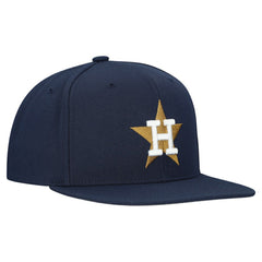 Houston Astros Cooperstown Collection Basic Flip Snapback Hat Navy