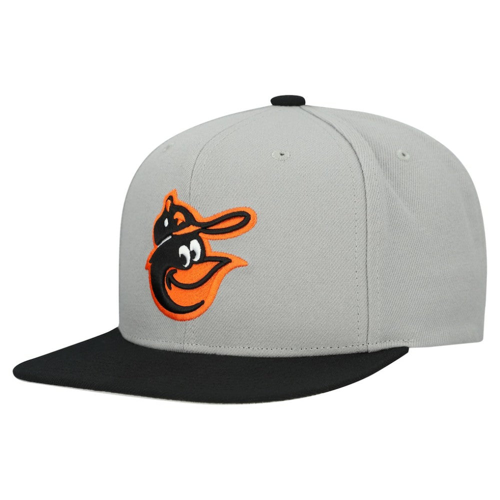 Baltimore Orioles Cooperstown Collection Basic Flip Snapback Hat Gray