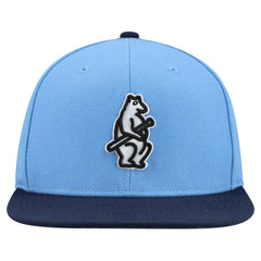 Chicago Cubs Cooperstown Collection Basic Flip Snapback Hat Light Blue