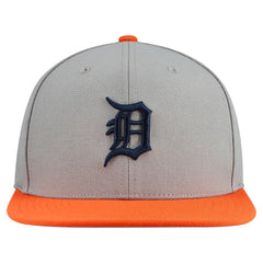 Detroit Tigers Basic Flip Snapback Hat Gray