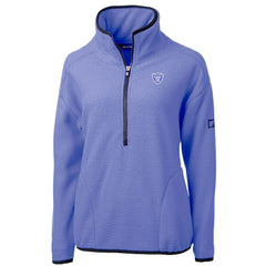 Las Vegas Raiders Cutter & Buck Women's Cascade Eco Fleece Half-Zip Jacket - Lavender online