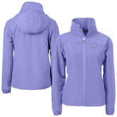 Philadelphia Eagles Cutter & Buck Women's Charter Eco Recycled Full-Zip Jacket - Purple for sale