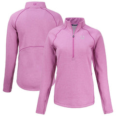 Indianapolis Colts Cutter & Buck Women's Peshastin Eco Fleece Recycled Half-Zip Top - Pink sale