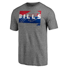 Buffalo Bills Square Off Tri-Blend T-Shirt - Heather Gray online