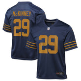 Xavier McKinney Green Bay Packers Youth The 1923 Classic Game Jersey - Navy online