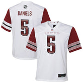 Jayden Daniels Washington Commanders Youth Game Jersey - White online