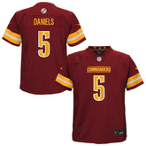 Jayden Daniels Washington Commanders Preschool Team Player Game Jersey - Burgundy sale