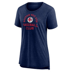 Boston Red Sox Women's Selected First Tri-Blend T-Shirt Navy