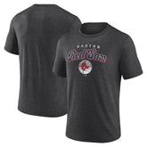 Boston Red Sox Wonderment Tri-Blend T-Shirt Charcoal