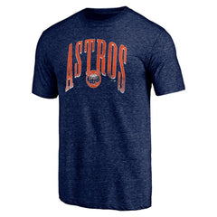 Houston Astros Line Corps Tri-Blend T-Shirt Navy