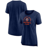 Houston Astros Women's Selected First Tri-Blend T-Shirt Navy