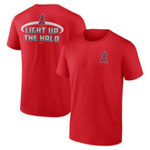 Los Angeles Angels Light Them Up T-Shirt Red