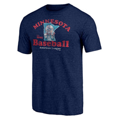 Minnesota Twins Our Game Tri-Blend T-Shirt Navy