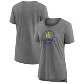 Seattle Mariners Women's Selected First Tri-Blend T-Shirt Gray