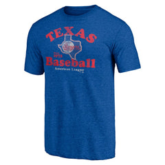 Texas Rangers Our Game Tri-Blend T-Shirt Royal