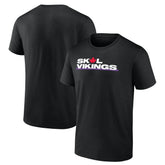 Minnesota Vikings Canada T-Shirt - Black on sale