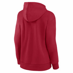 Arizona Diamondbacks Women's Distressed Team Pullover Hoodie Red