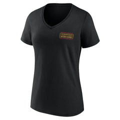 Bryant Young San Francisco 49ers Women's Hall of Fame V-Neck T-Shirt - Black outlet