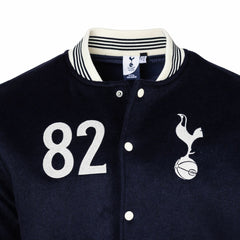 Tottenham Hotspur Sport Design Sweden Free Kick Wool Varsity Jacket Sale - Navy