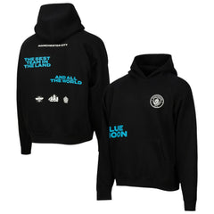Manchester City Sport Design Sweden Overtime Oversized Raglan Hoodie Discount - Black