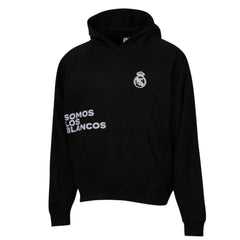 Real Madrid Sport Design Sweden Overtime Oversized Raglan Hoodie Discount - Black