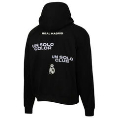 Real Madrid Sport Design Sweden Overtime Oversized Raglan Hoodie Discount - Black