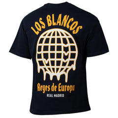 Real Madrid Sport Design Sweden Youth Game Day Graphic T-Shirt - Navy cheap