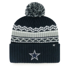 Dallas Cowboys '47 Youth Polar Vortex Cuffed Knit Hat with Pom - Navy online