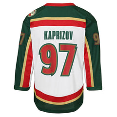 Kirill Kaprizov Minnesota Wild Youth 25th Anniversary Replica Player Jersey - White Jerseys
