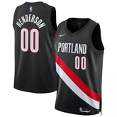 Scoot Henderson Portland Trail Blazers Unisex Swingman Jersey - Icon Edition - Black for sale