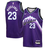 Lauri Markkanen Utah Jazz Youth Icon Edition Swingman Jersey - Purple outlet