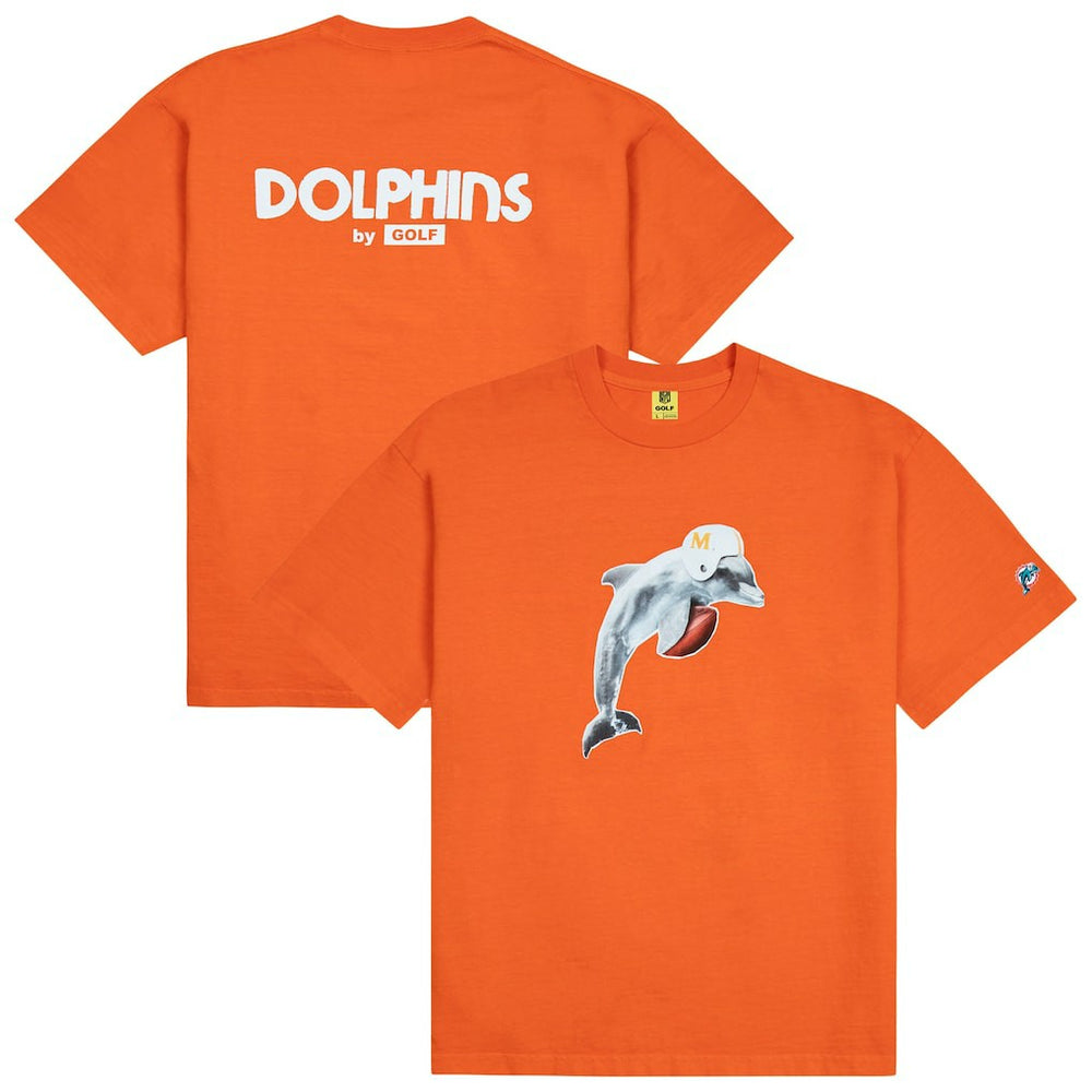 Miami Dolphins GOLF WANG Cutout T-Shirt - Orange outlet