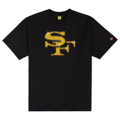 San Francisco 49ers GOLF WANG Cutout T-Shirt - Black online