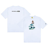 Miami Dolphins GOLF WANG Bobblehead T-Shirt - White sale