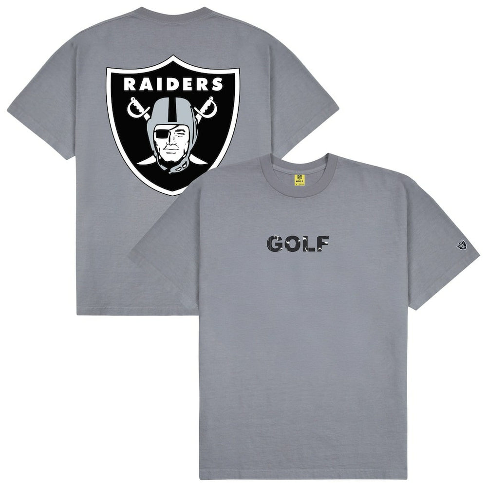 Las Vegas Raiders GOLF WANG Motto T-Shirt - Silver for sale