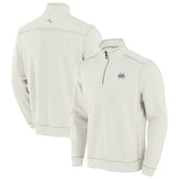 Houston Astros Tommy Bahama Sport Tobago Bay Tri-Blend Half-Zip Sweatshirt Cream