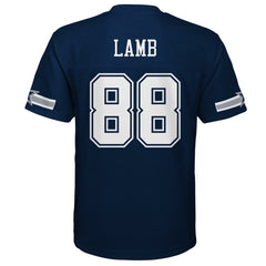 CeeDee Lamb Dallas Cowboys Outerstuff Preschool Replica Player Jersey - Navy discount