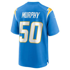 Caleb Murphy Los Angeles Chargers Team Game Jersey - Powder Blue online
