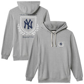New York Yankees TravisMathew Fleece Stadium Hoodie Gray