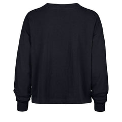 New England Patriots '47 Women's Muse Sydney Long Sleeve Cropped T-Shirt - Navy for sale
