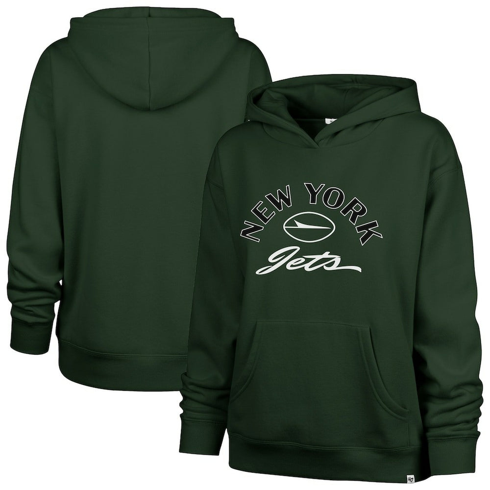 New York Jets '47 Women's Whirlwind Naomi Pullover Hoodie - Green on sale