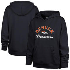 Denver Broncos '47 Women's Whirlwind Naomi Pullover Hoodie - Navy discount