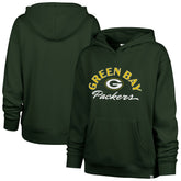 Green Bay Packers '47 Women's Whirlwind Naomi Pullover Hoodie - Green sale