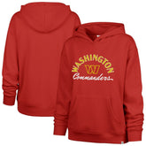 Washington Commanders '47 Women's Whirlwind Naomi Pullover Hoodie - Red discount