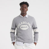 Philadelphia Eagles x Todd Snyder Cashmere Crew Sweater - Heather Gray cheap