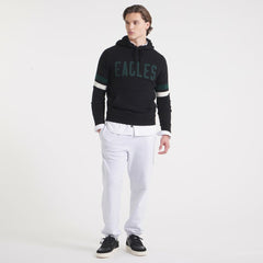 Philadelphia Eagles x Todd Snyder Cashmere Hoodie Sweater - Black on sale