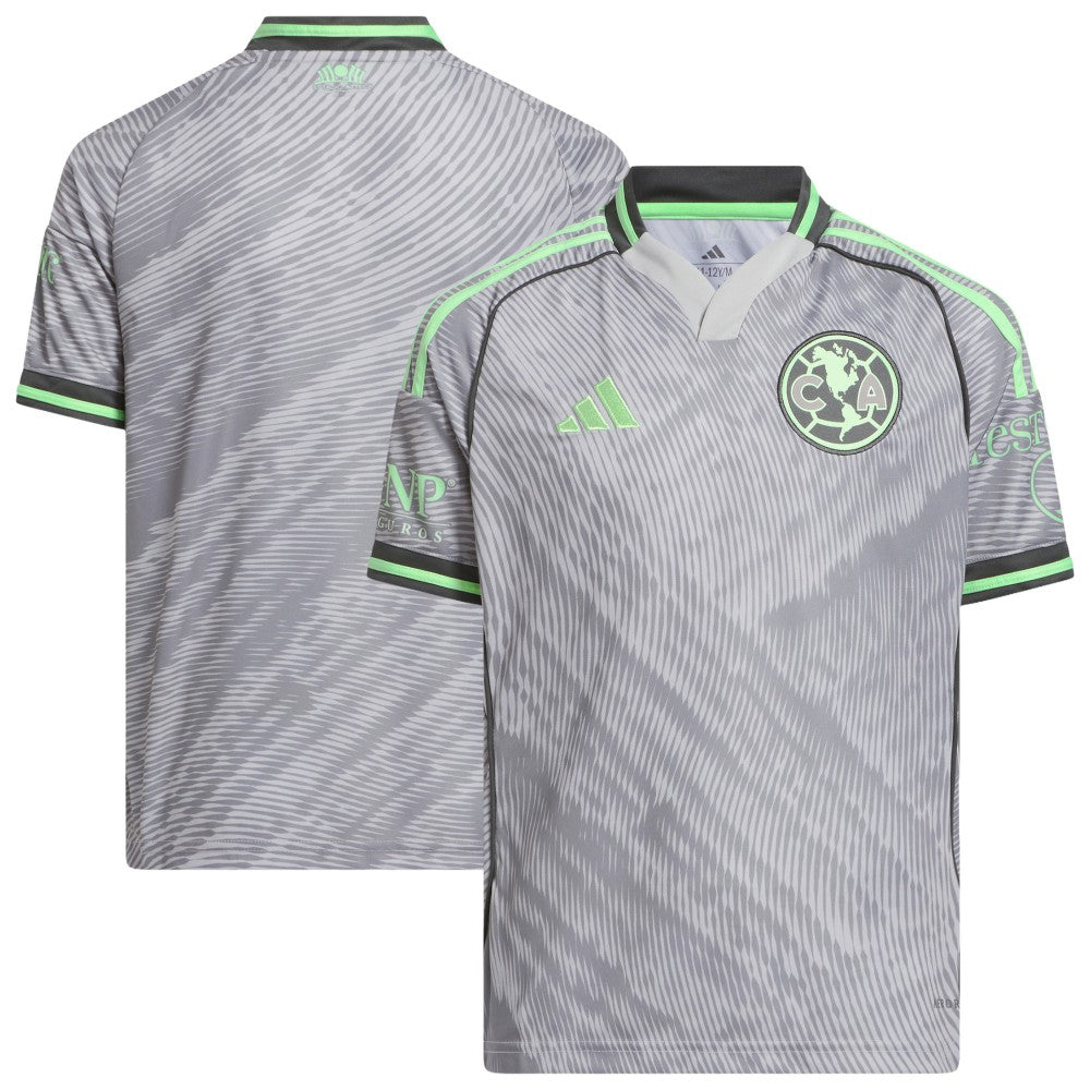 Club America Youth 2025 Third Replica Jersey - Gray discount