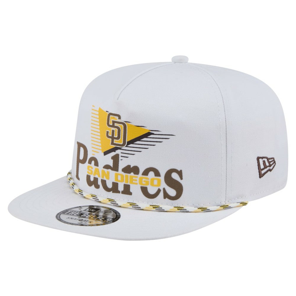 San Diego Padres Collide Golfer Snapback Hat White