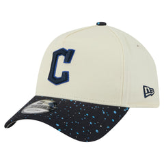 Cleveland Guardians Speckle A-Frame 9FORTY Adjustable Hat Cream