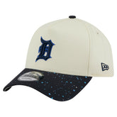 Detroit Tigers Speckle A-Frame 9FORTY Adjustable Hat Cream